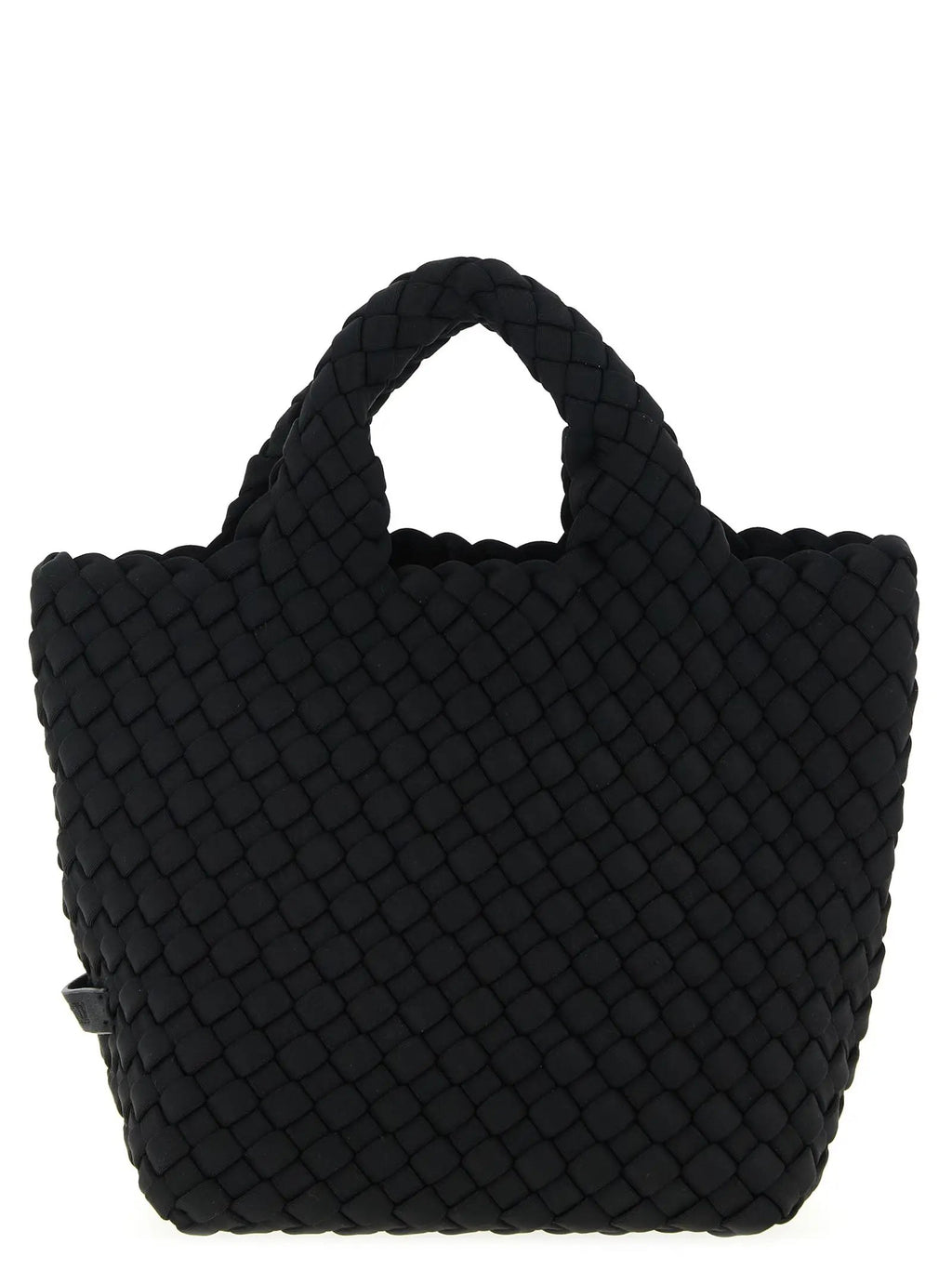 NAGHEDI Black Neoprene Tote Bag