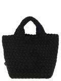 NAGHEDI Black Neoprene Tote Bag