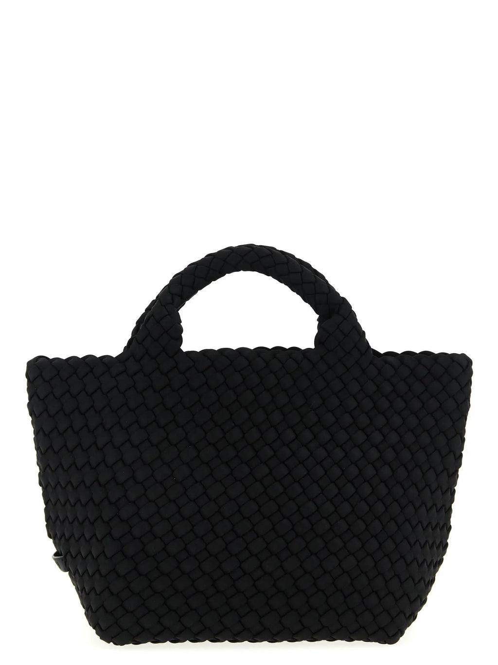 NAGHEDI Black Neoprene Tote Bag