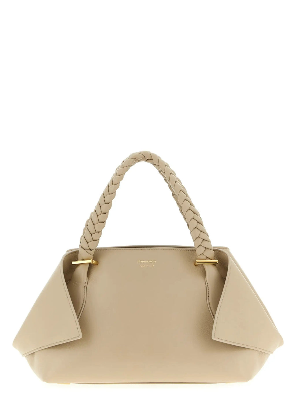 Ferragamo Gray Calfskin Handbag