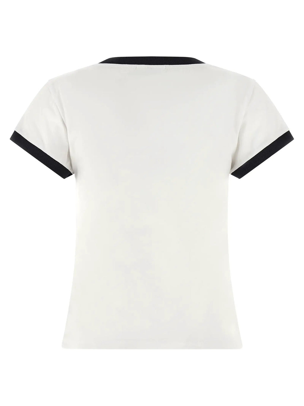 Ganni White Organic Cotton T-Shirt