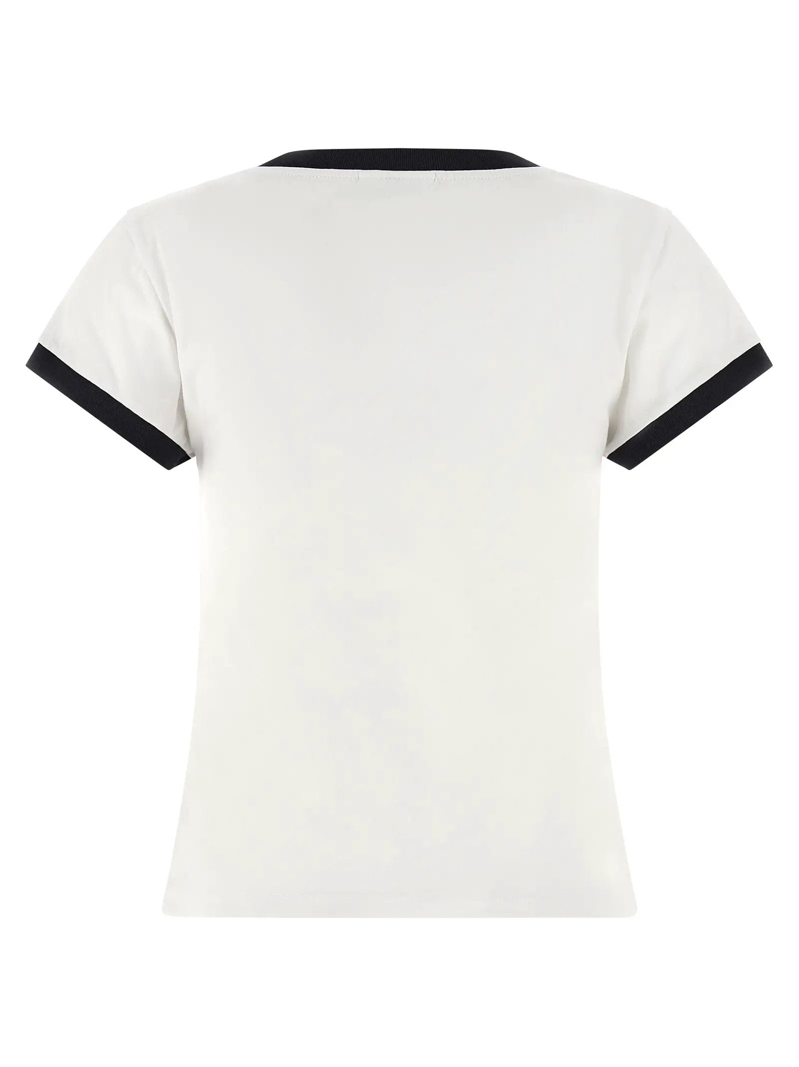 Ganni White Organic Cotton T-Shirt