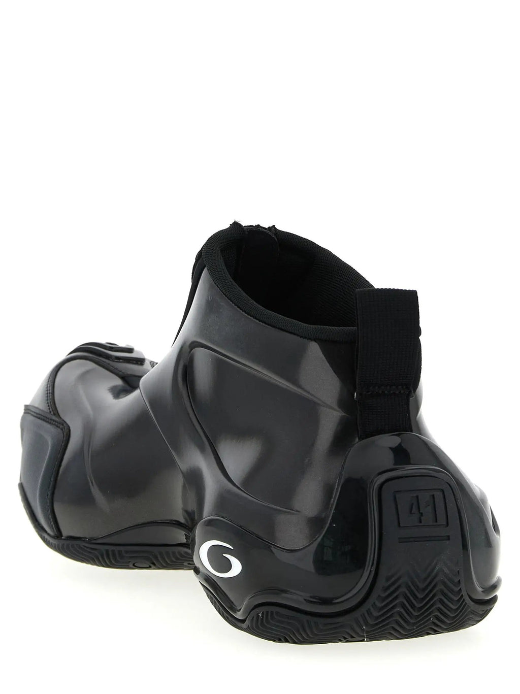 Balenciaga Black Polyester Athletic Sneakers