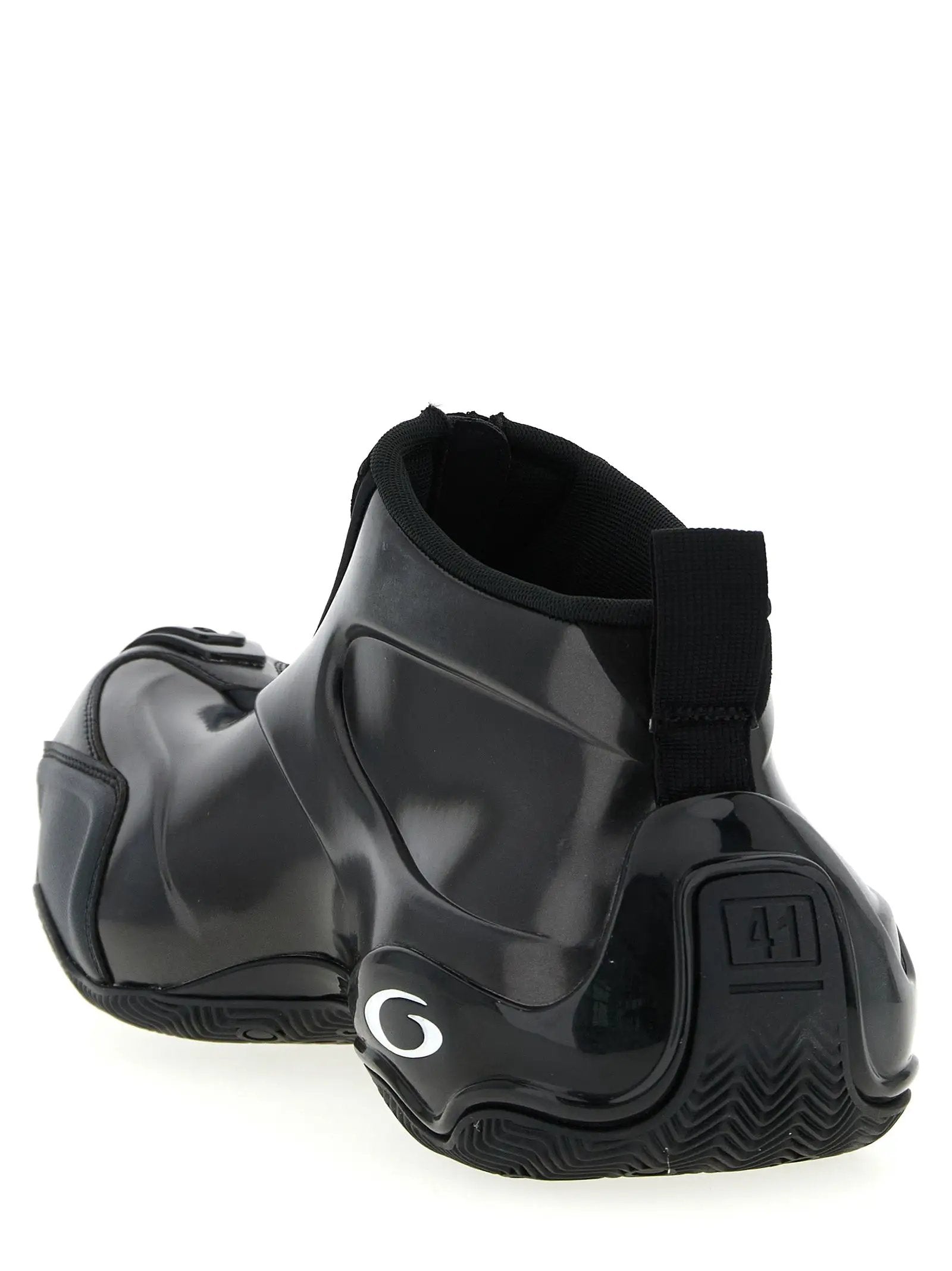 Balenciaga Black Polyester Athletic Sneakers