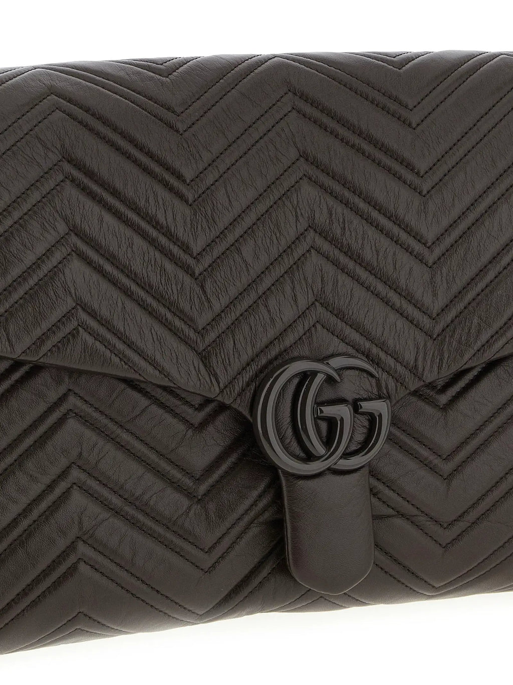Gucci Brown Calfskin Shoulder Bag