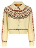 Guest in Residence Multicolor Wool Cardigan