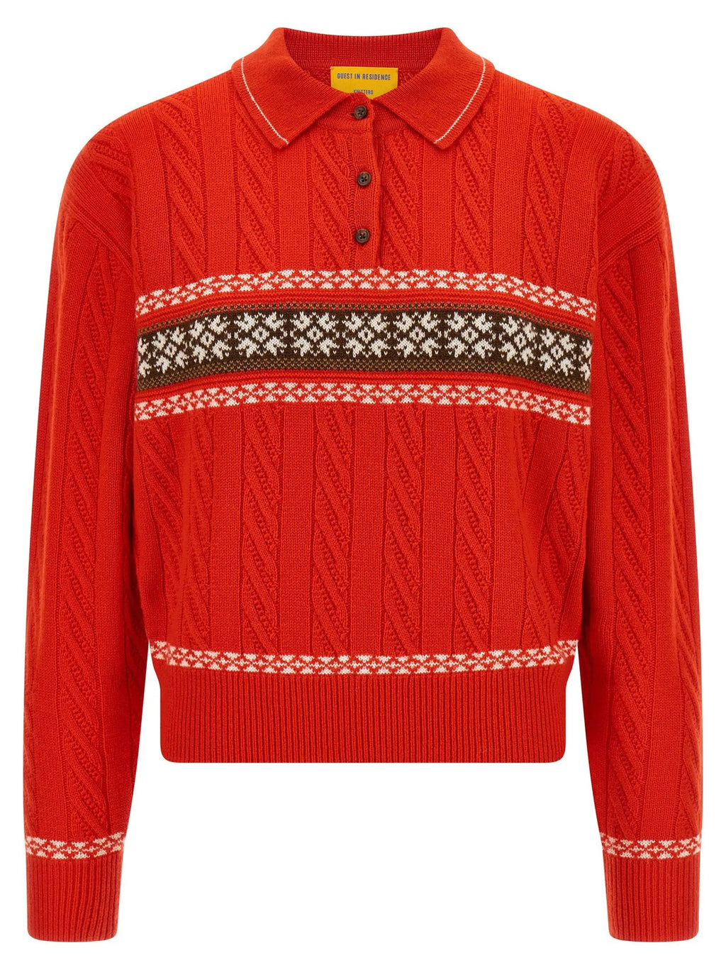 Guest in Residence Multicolor Wool Cardigan