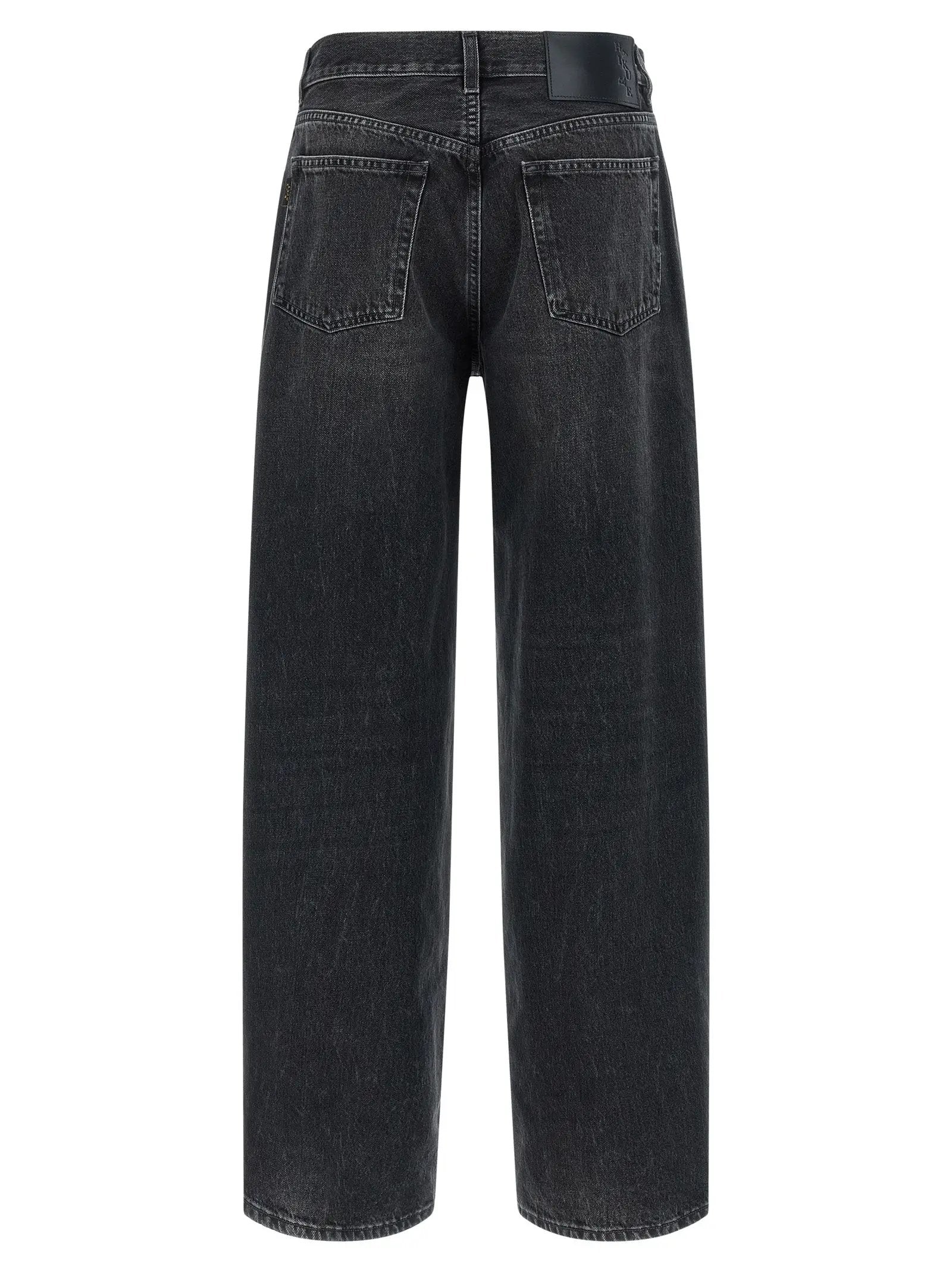 Haikure Black Cotton High-Waisted Jean