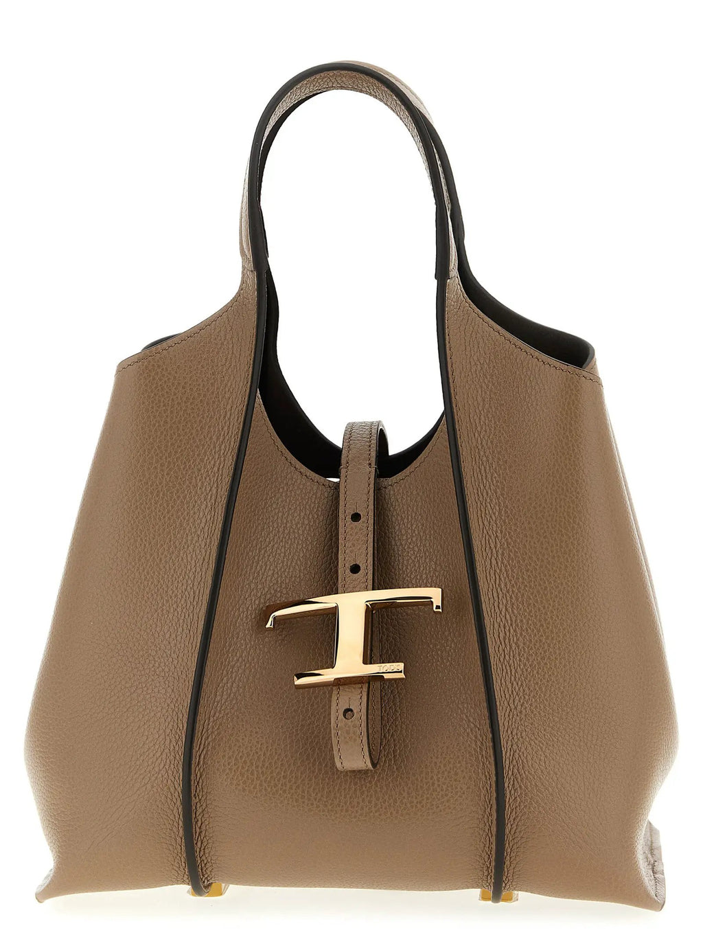 Tod's Beige Calfskin Handbag