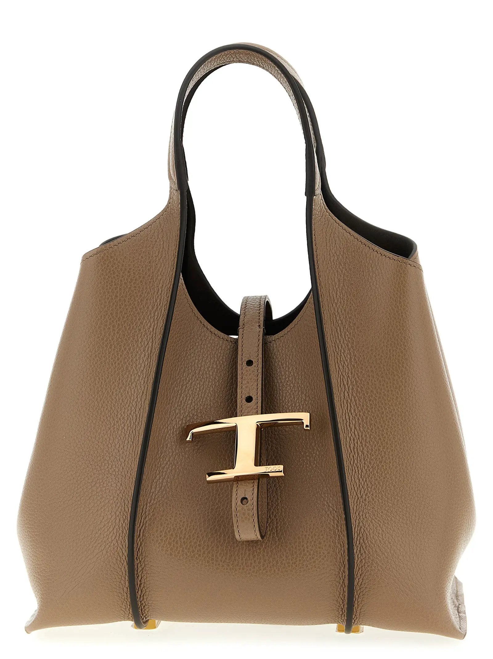 Tod's Beige Calfskin Handbag
