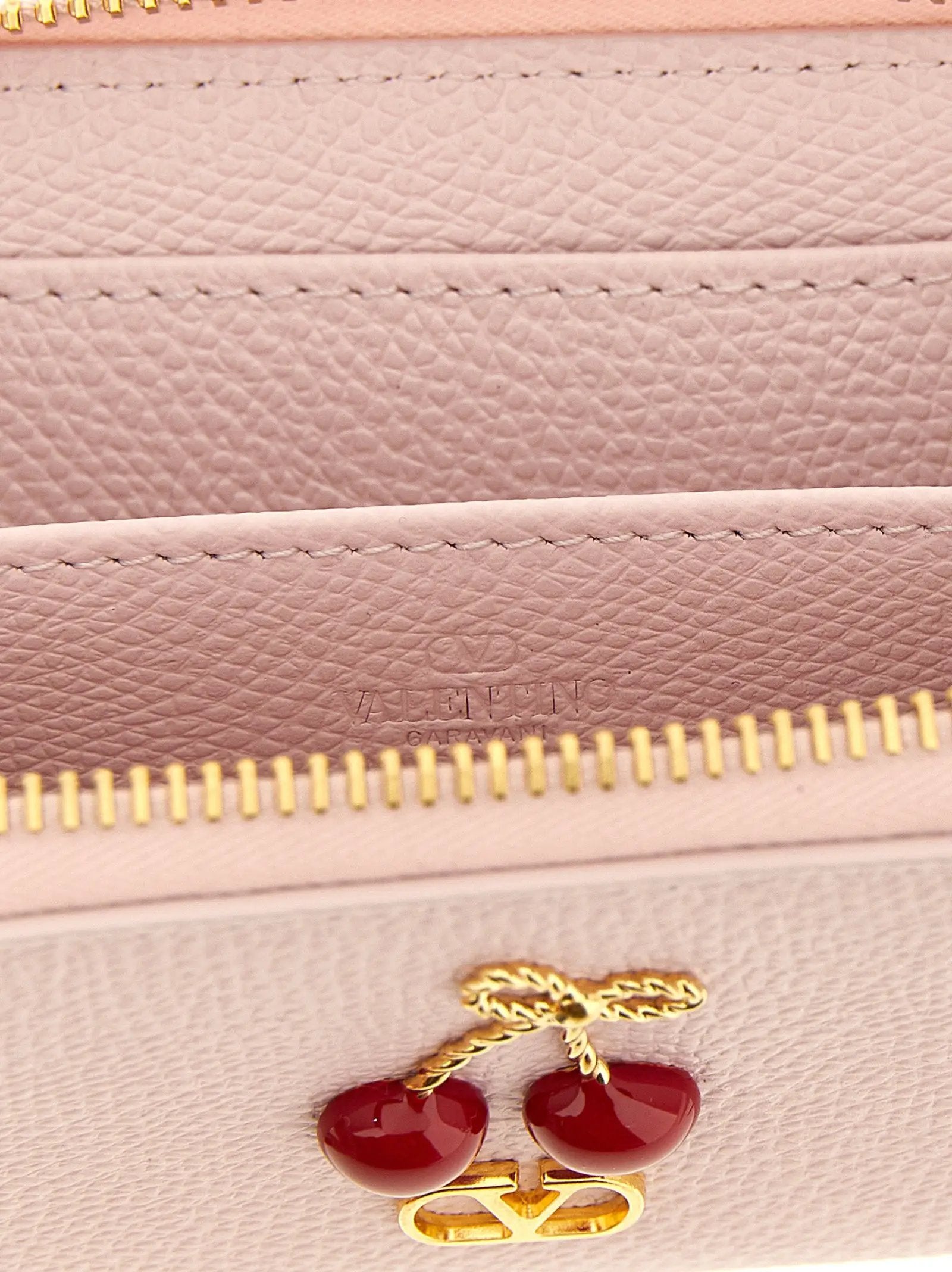 Valentino Garavani Multicolor Calfskin Cardholder