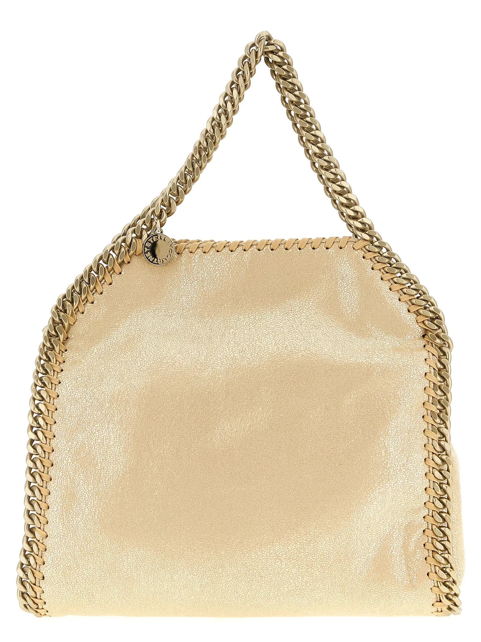 Stella McCartney Gold Polyester Handbag
