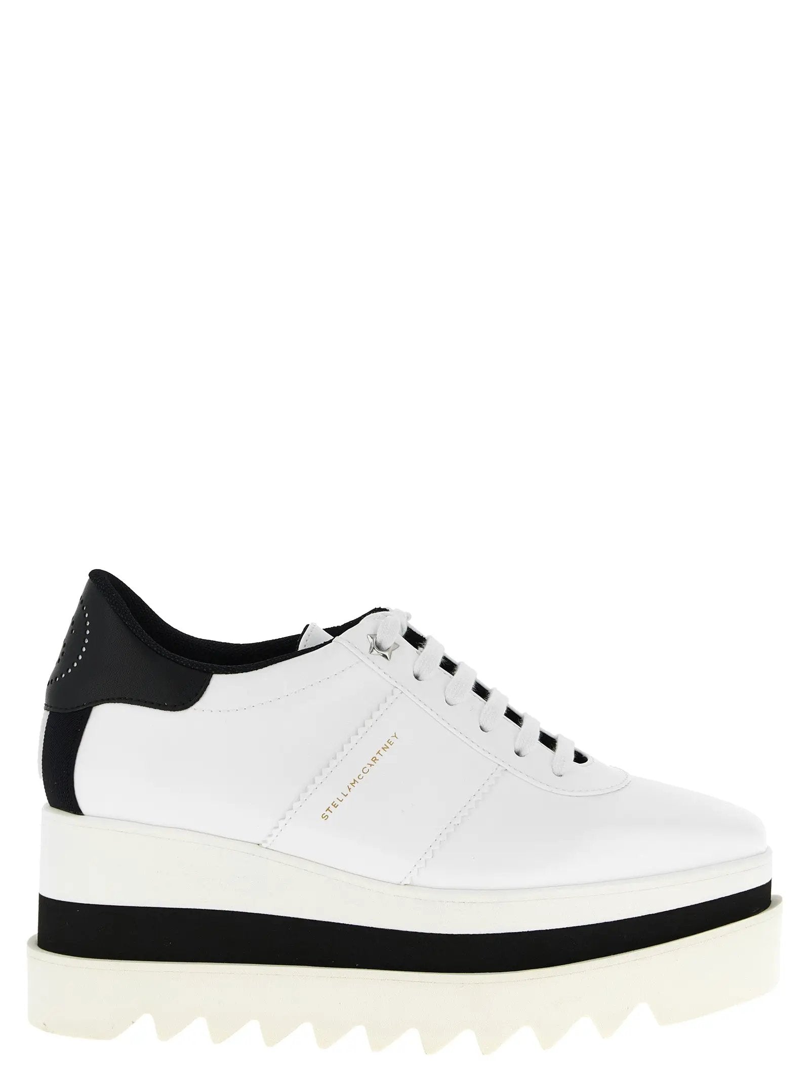 Stella McCartney White Polyethylene Wedge Sandals