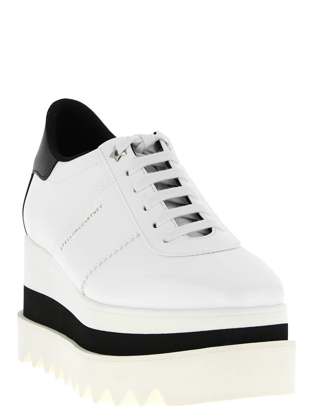 Stella McCartney White Polyethylene Wedge Sandals