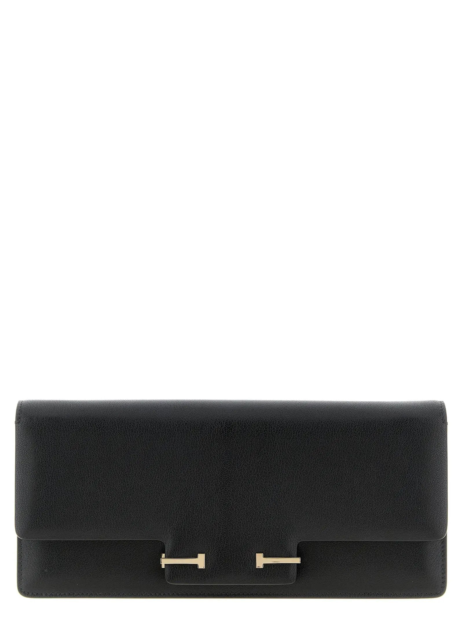 Tom Ford Black Goatskin Shoulder Bag