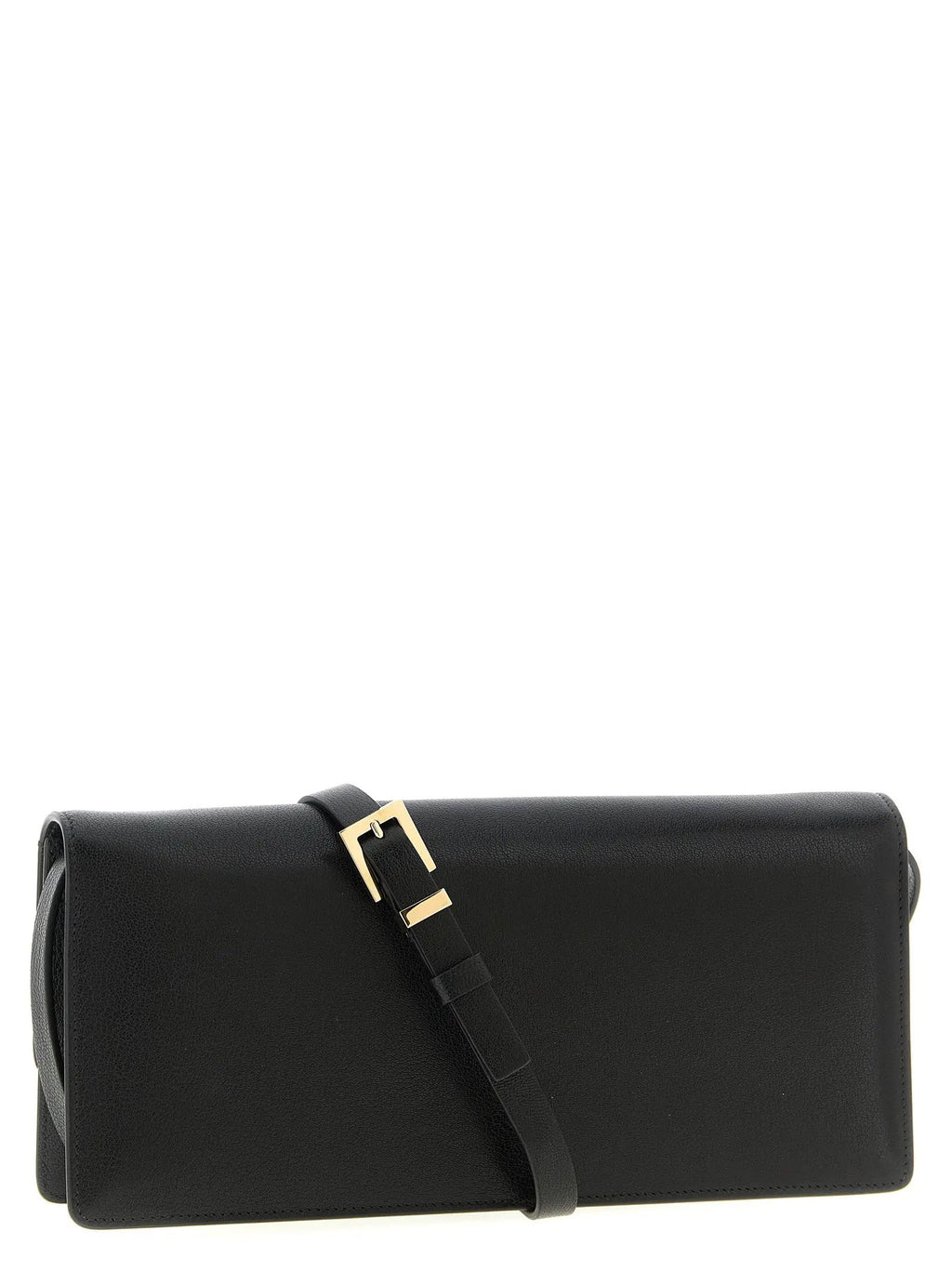 Tom Ford Black Goatskin Shoulder Bag