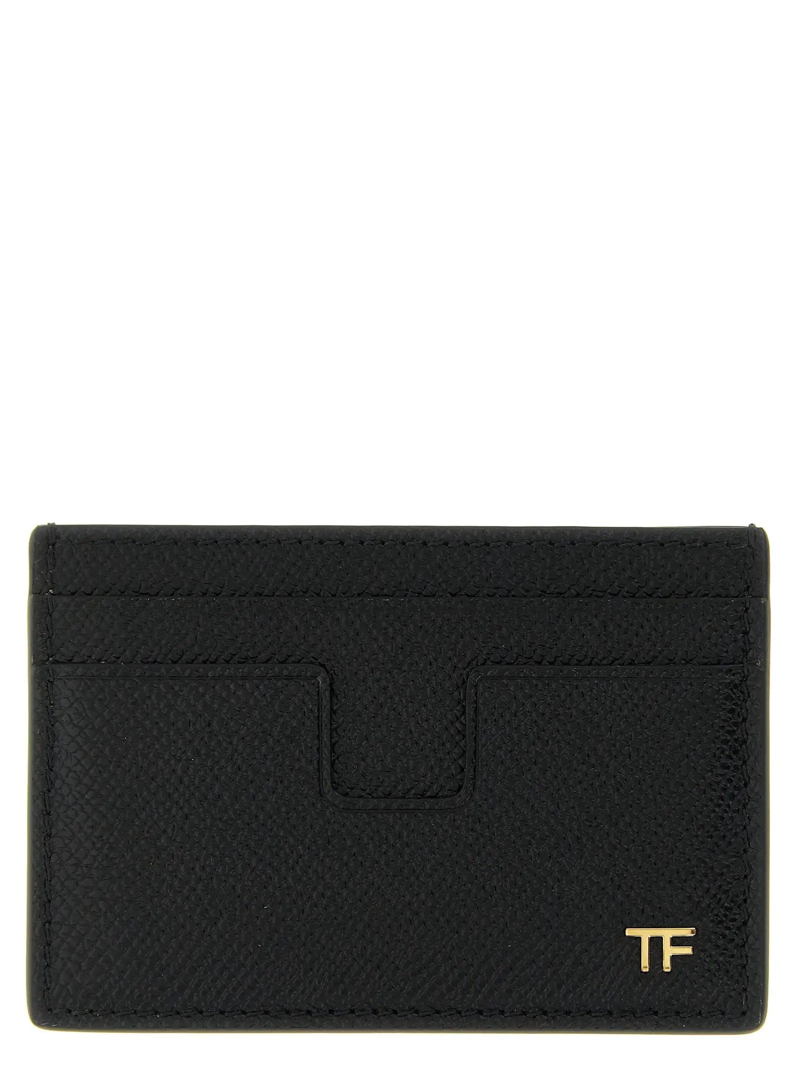 Tom Ford Black Calfskin Cardholder