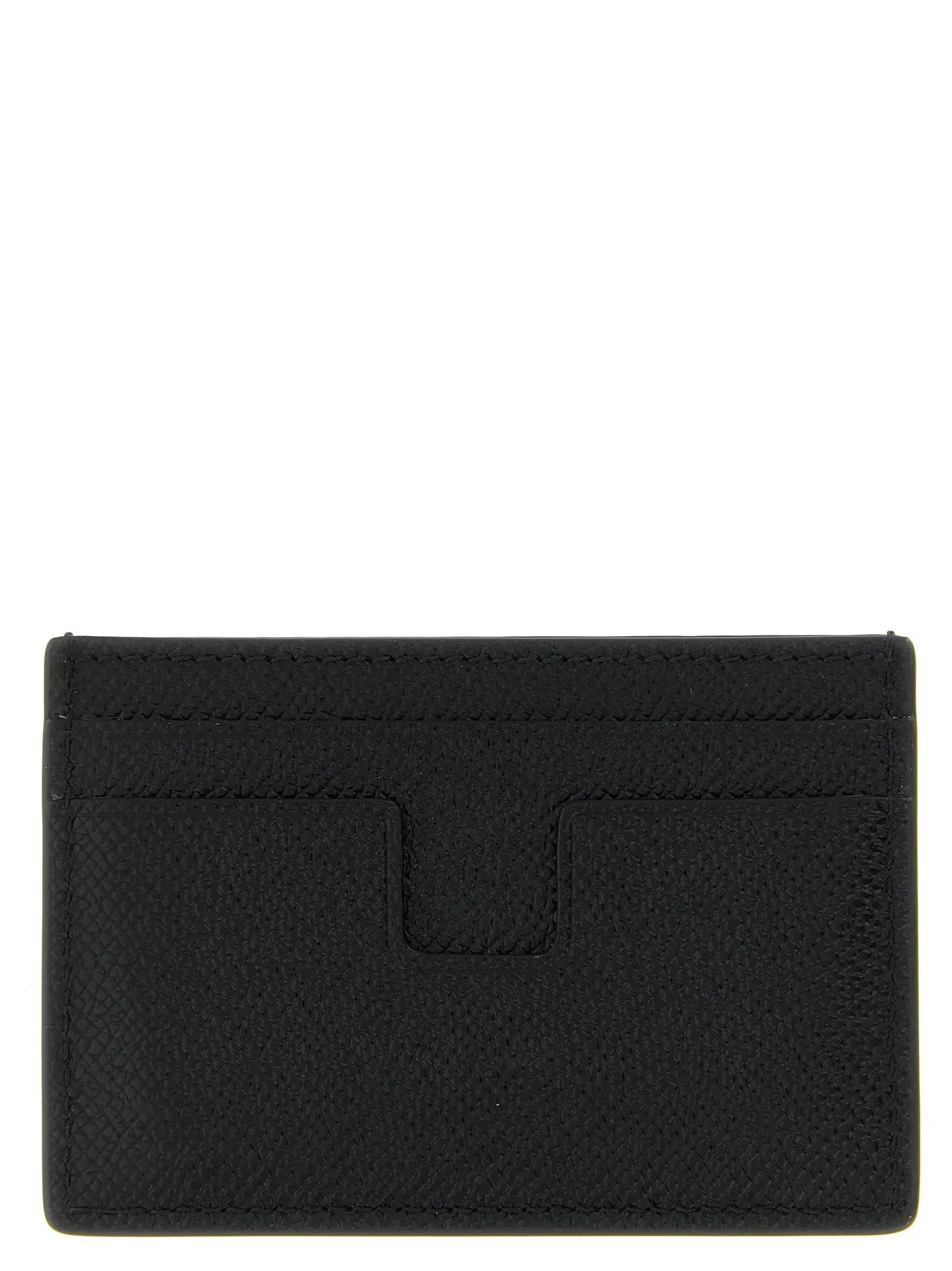 Tom Ford Black Calfskin Cardholder