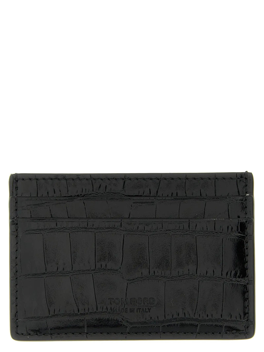 Tom Ford Black Calfskin Cardholder