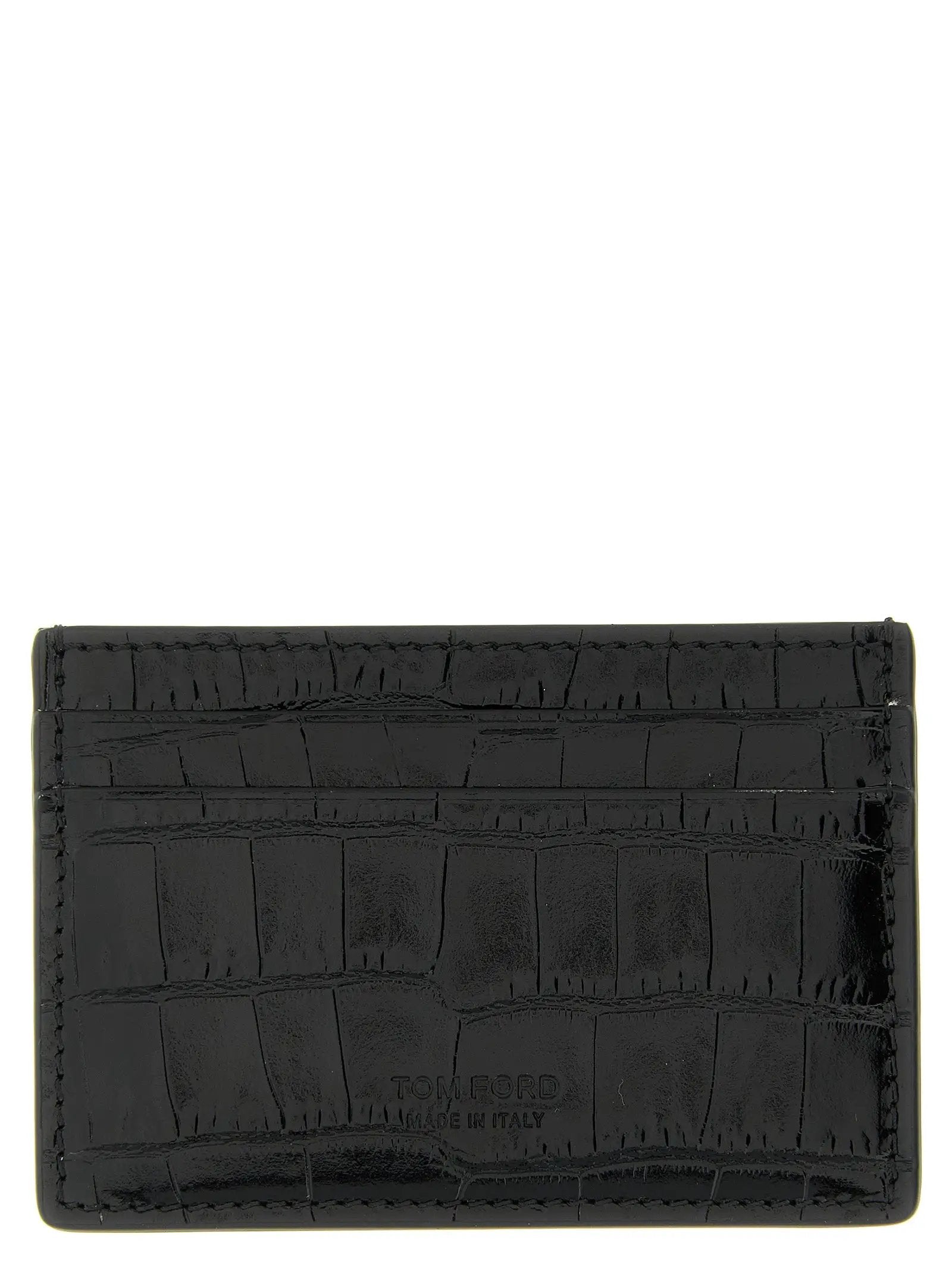 Tom Ford Black Calfskin Cardholder