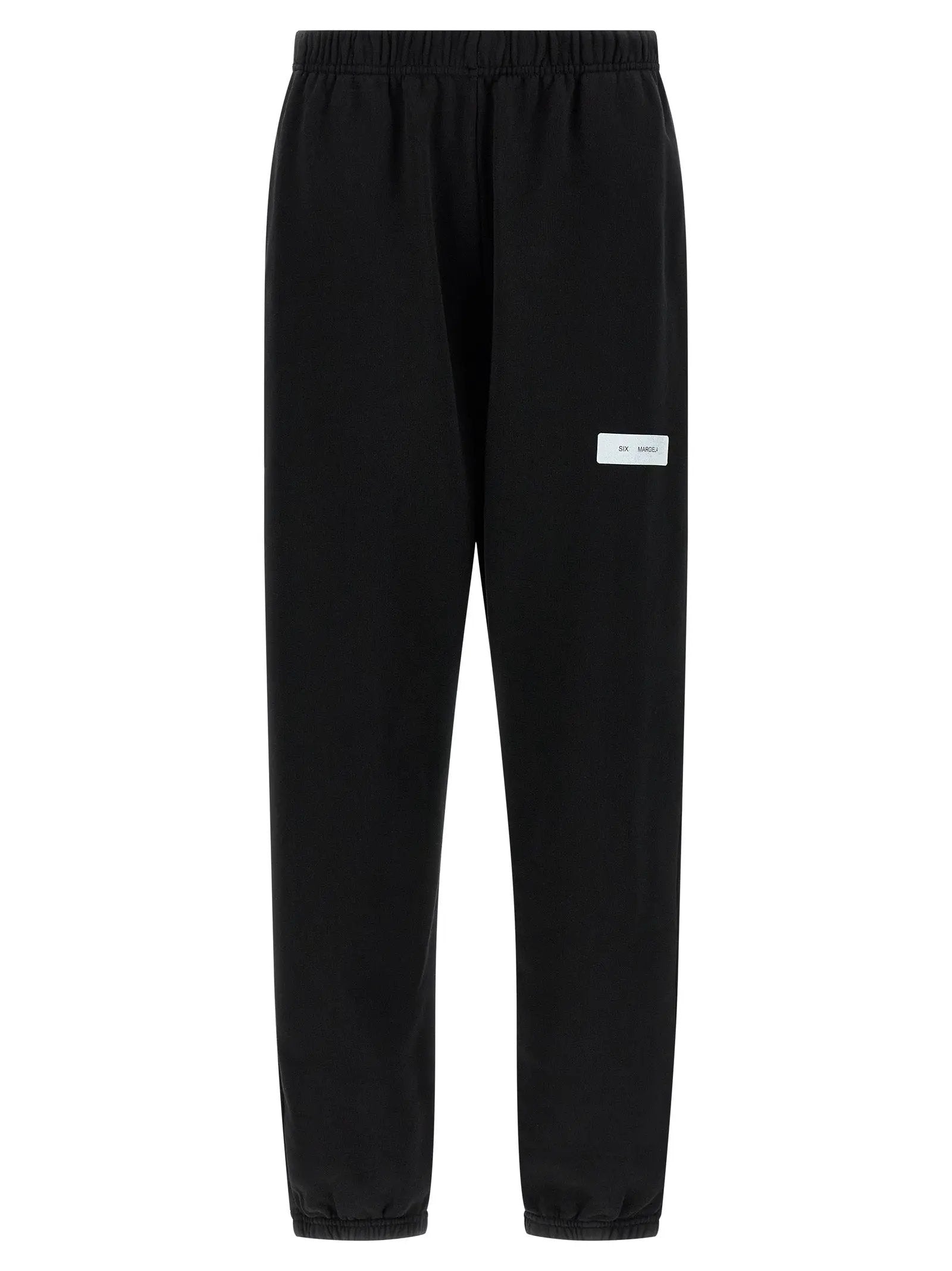 MM6 Maison Margiela Black Cotton Joggers (Workout Pants)