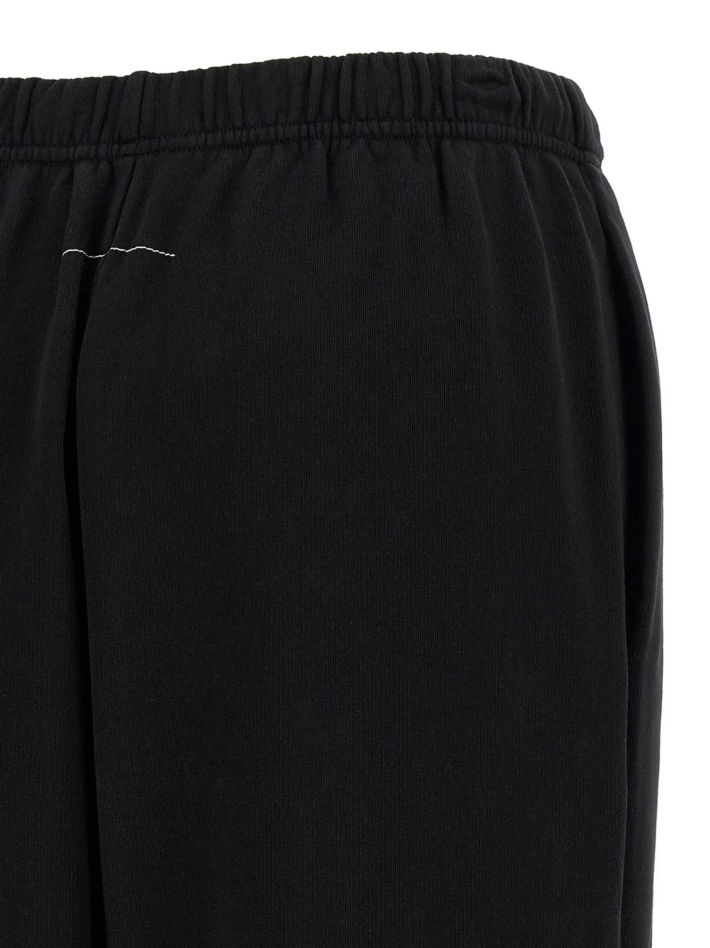 MM6 Maison Margiela Black Cotton Joggers (Workout Pants)