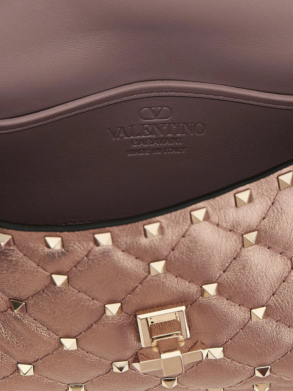 Valentino Garavani Multicolor Lamb Leather Shoulder Bag