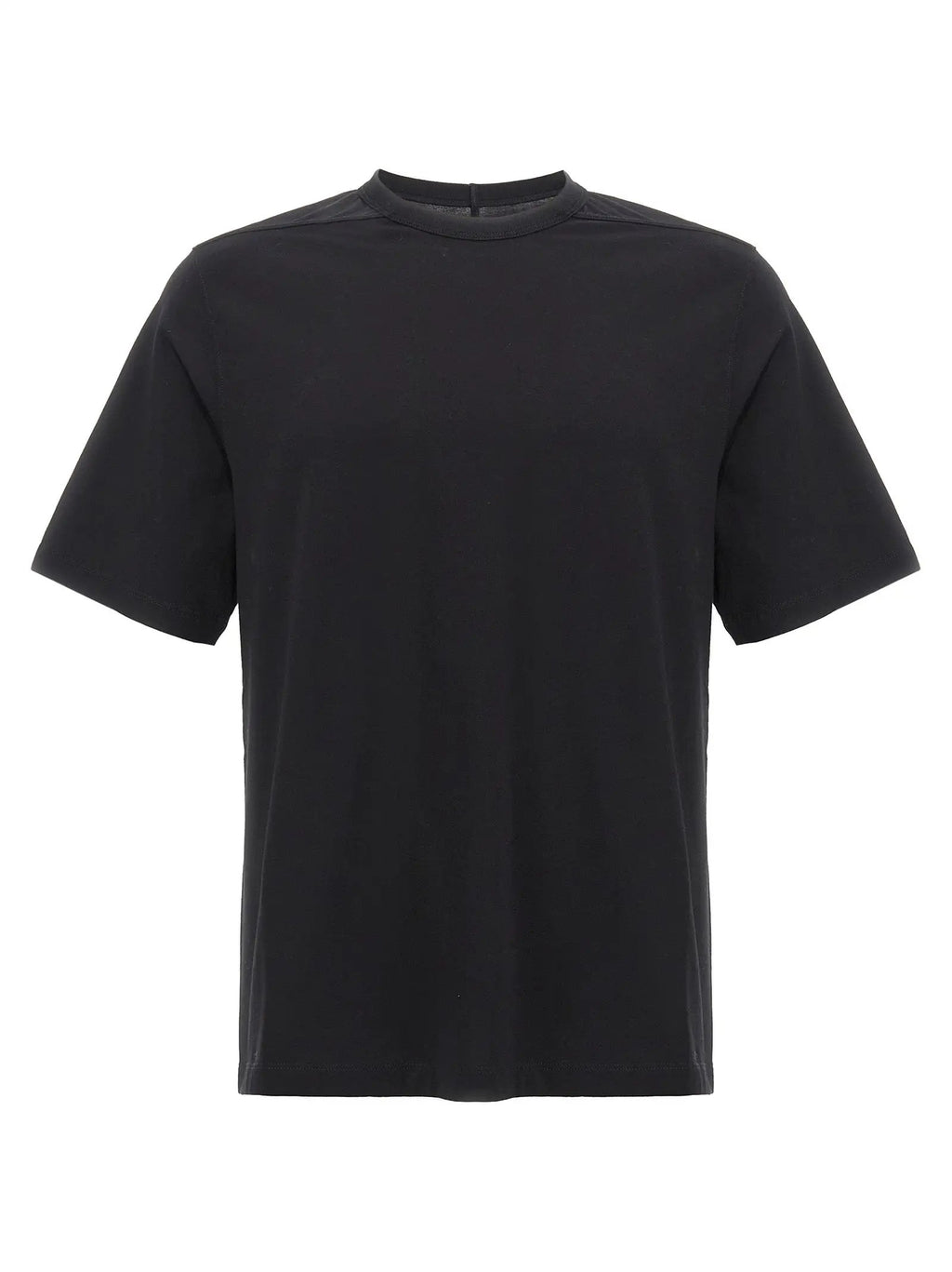 Rick Owens Black Cotton T-Shirt