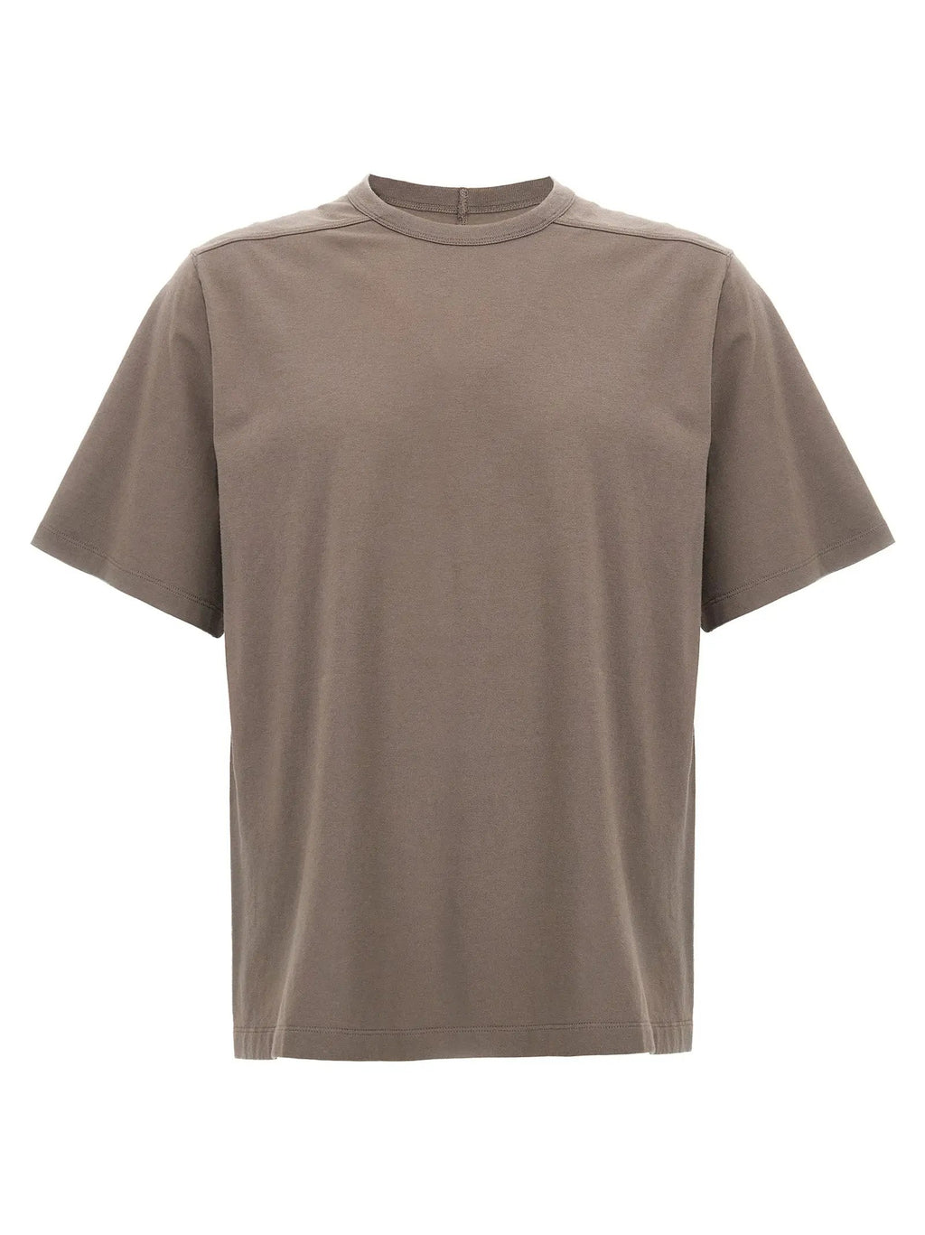 Rick Owens Gray Cotton T-Shirt