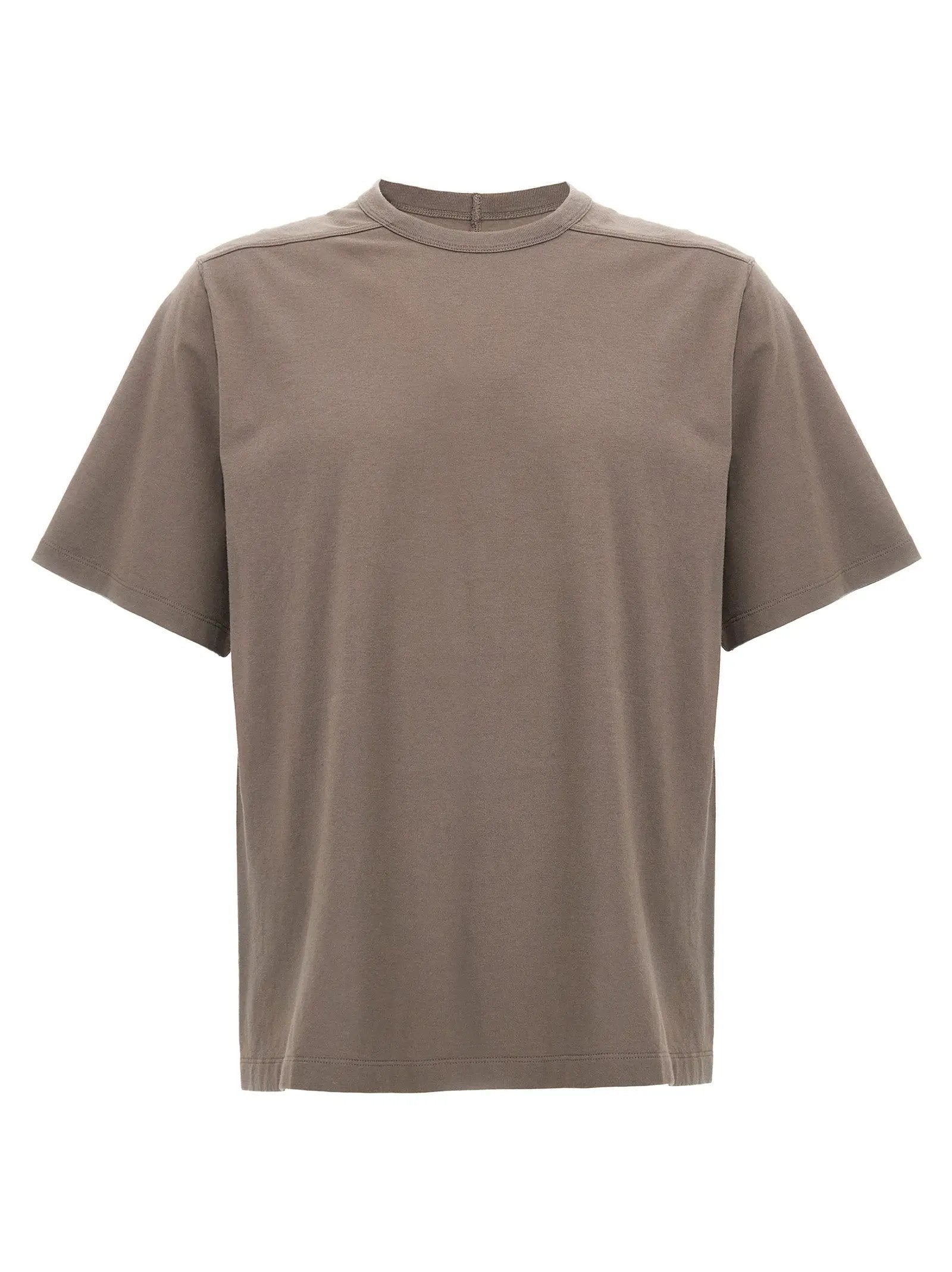 Rick Owens Gray Cotton T-Shirt