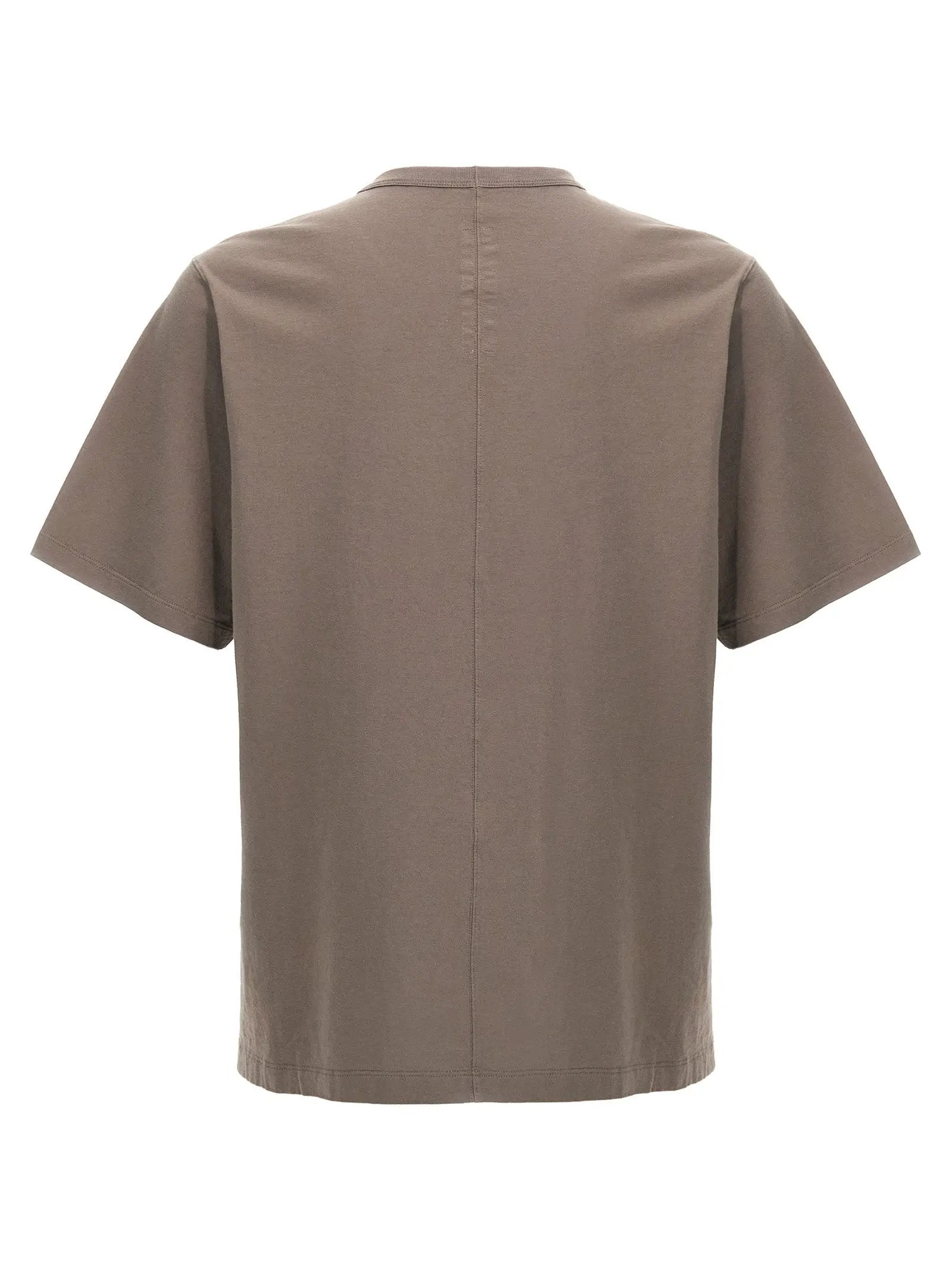 Rick Owens Gray Cotton T-Shirt
