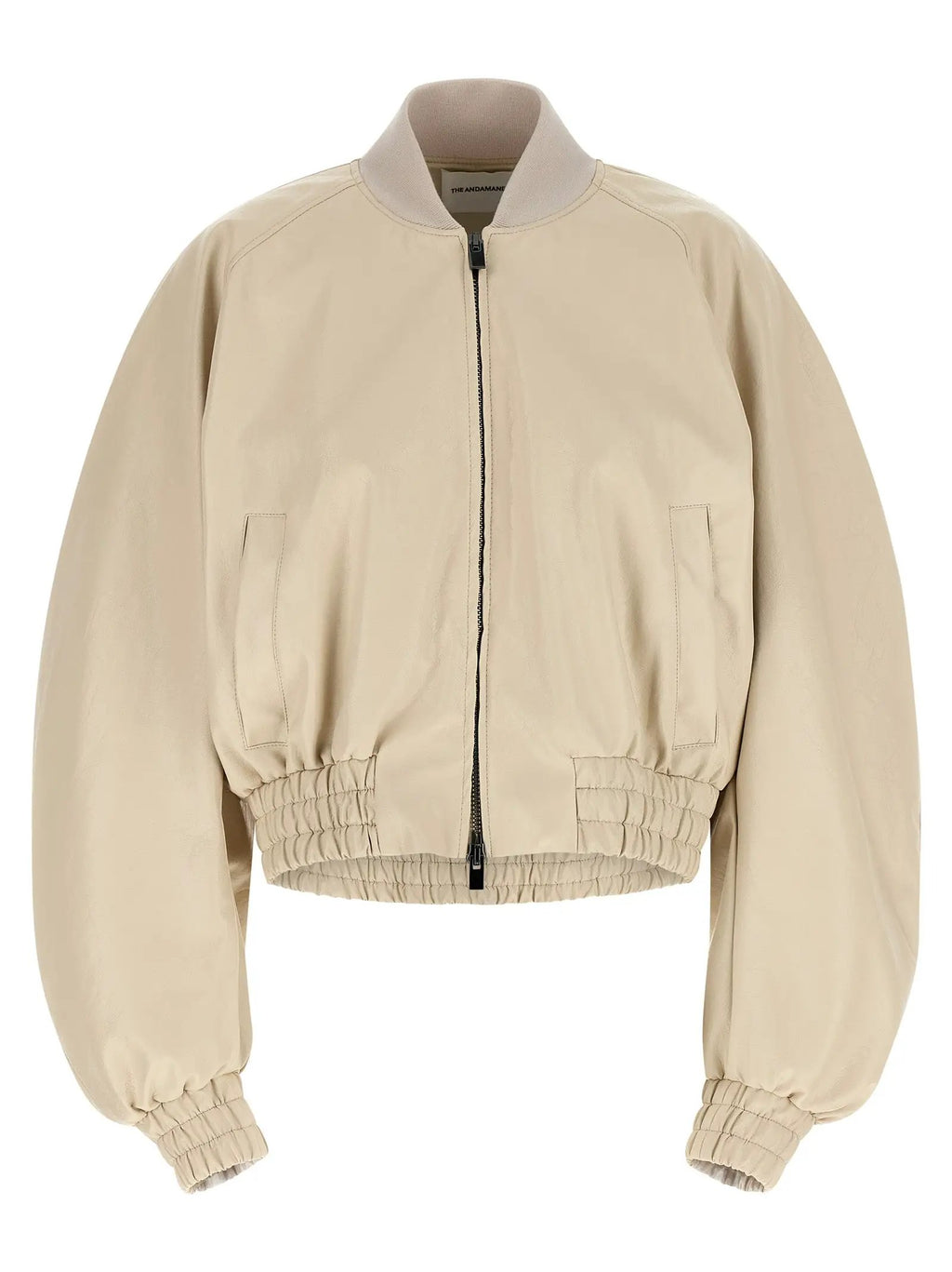 The Andamane Beige Polyethylene Bomber