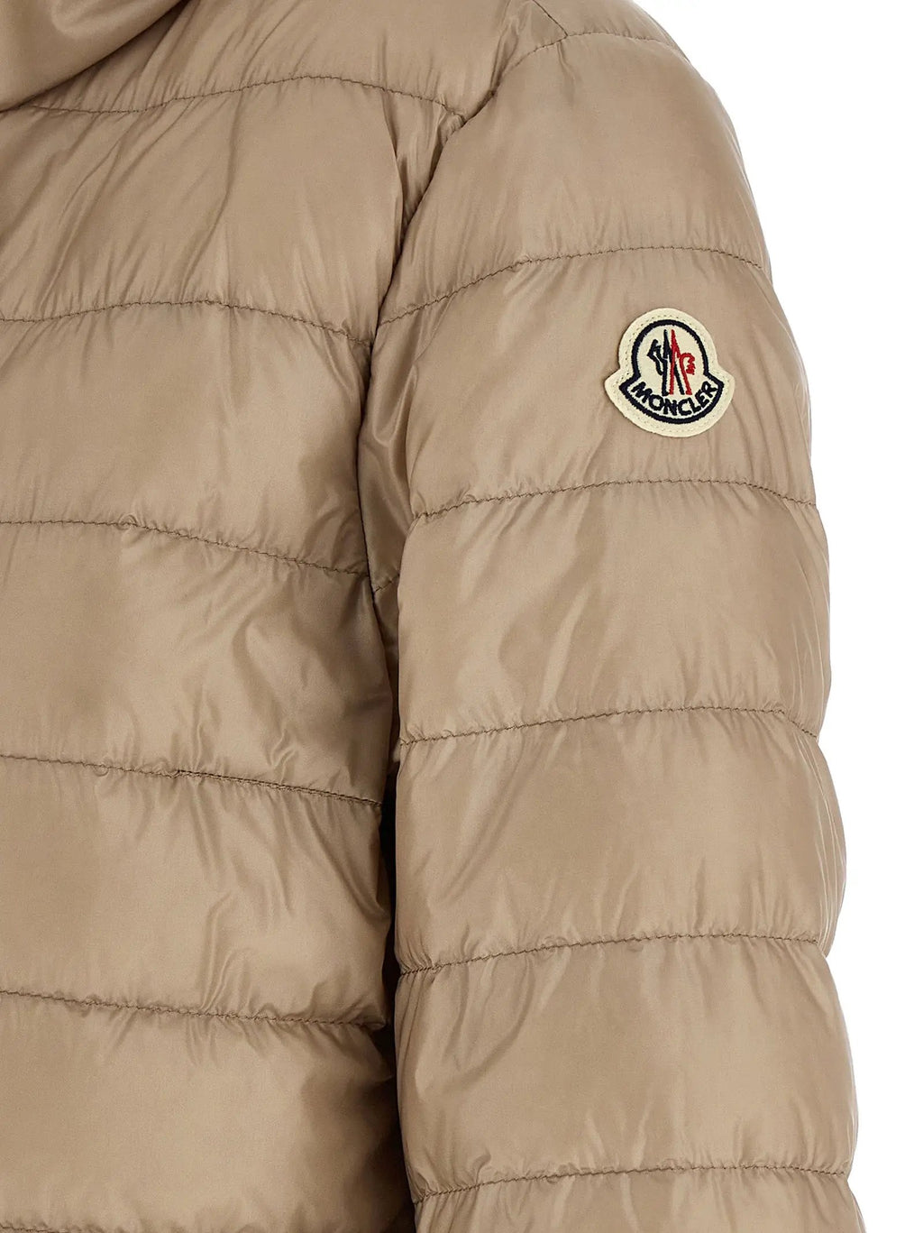 Moncler Beige Polyamide Full-Length Jacket