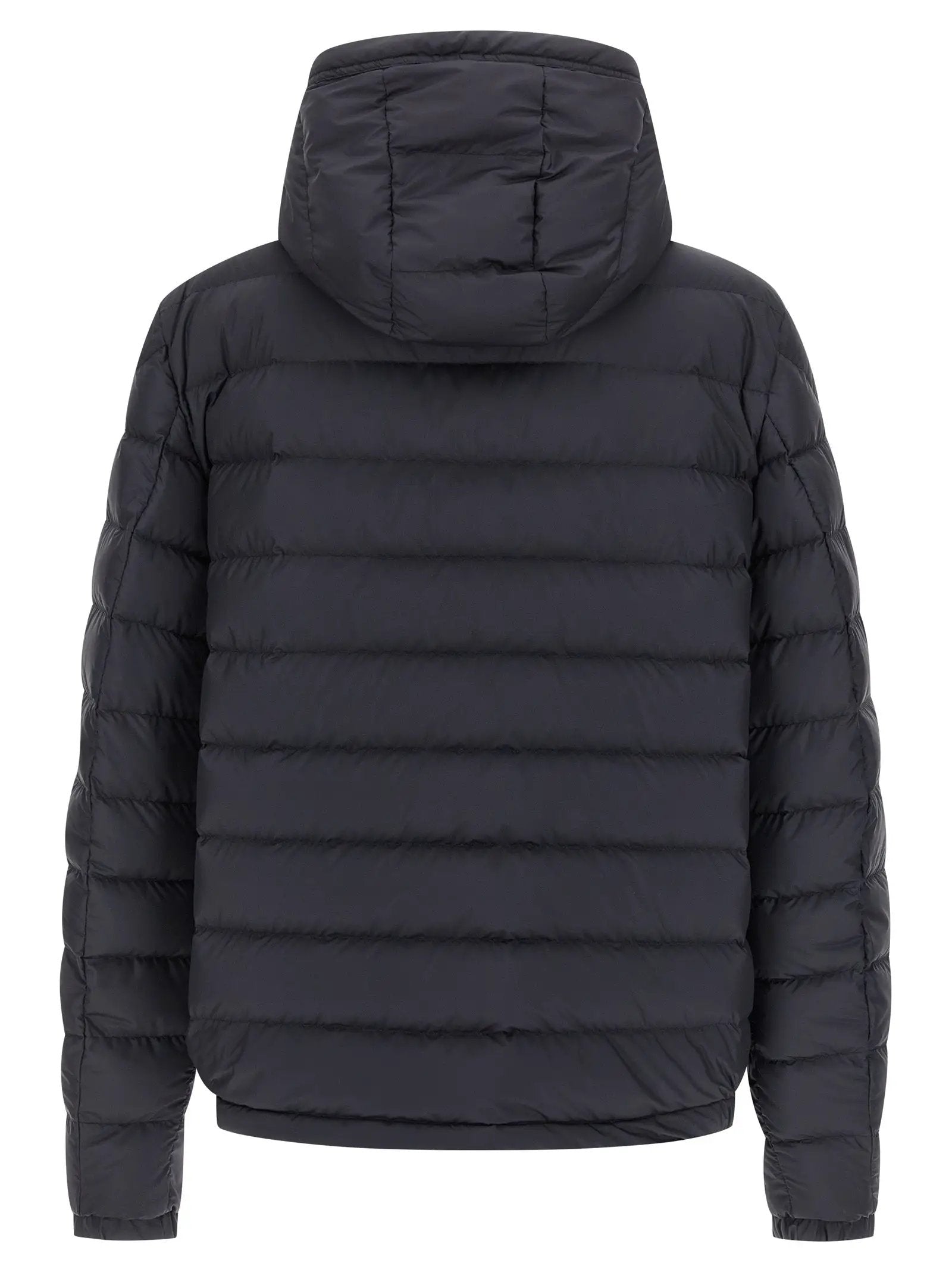 Moncler Blue Polyester Full-Length Jacket