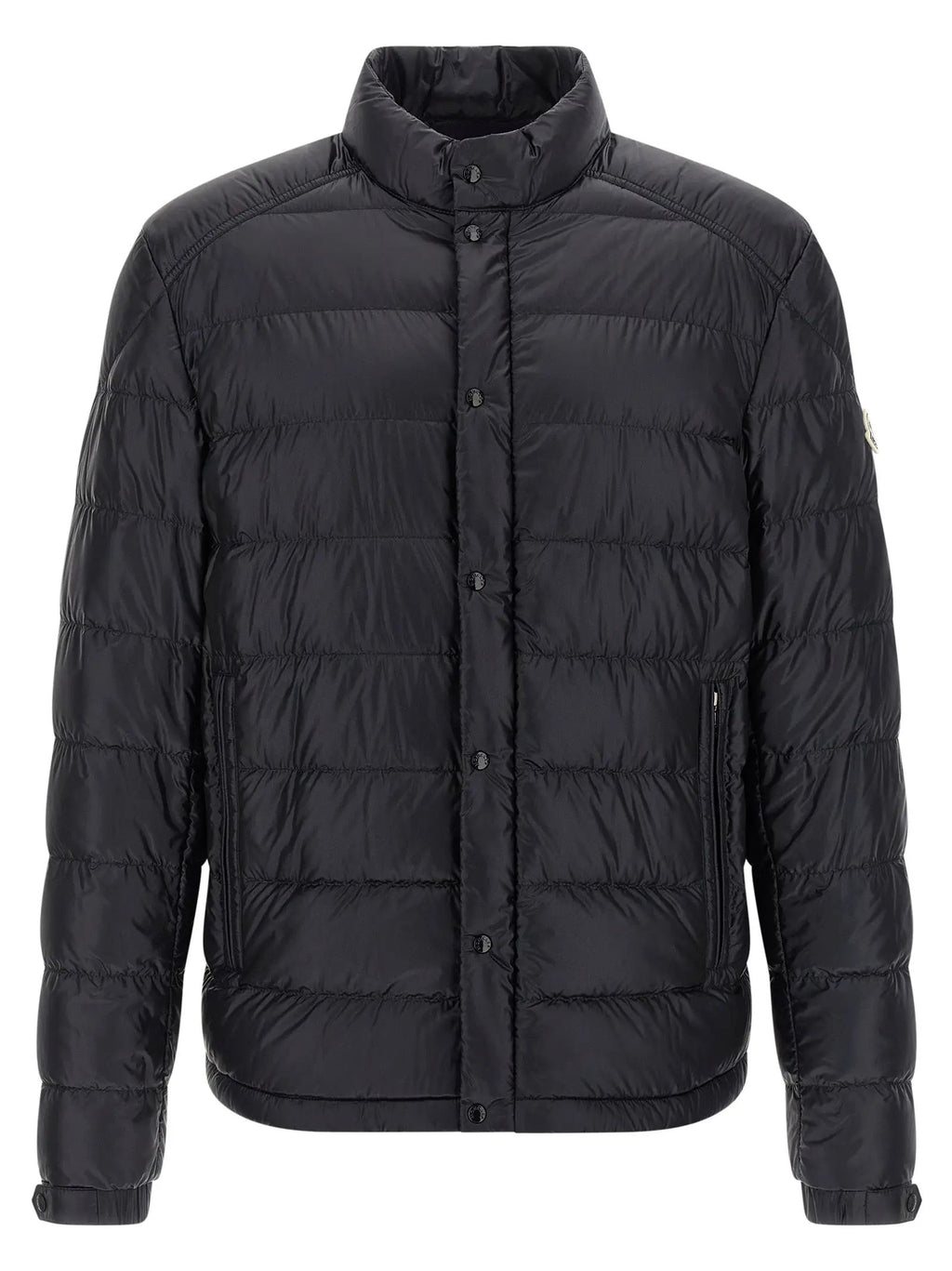 Moncler Blue Polyamide Full-Length Jacket