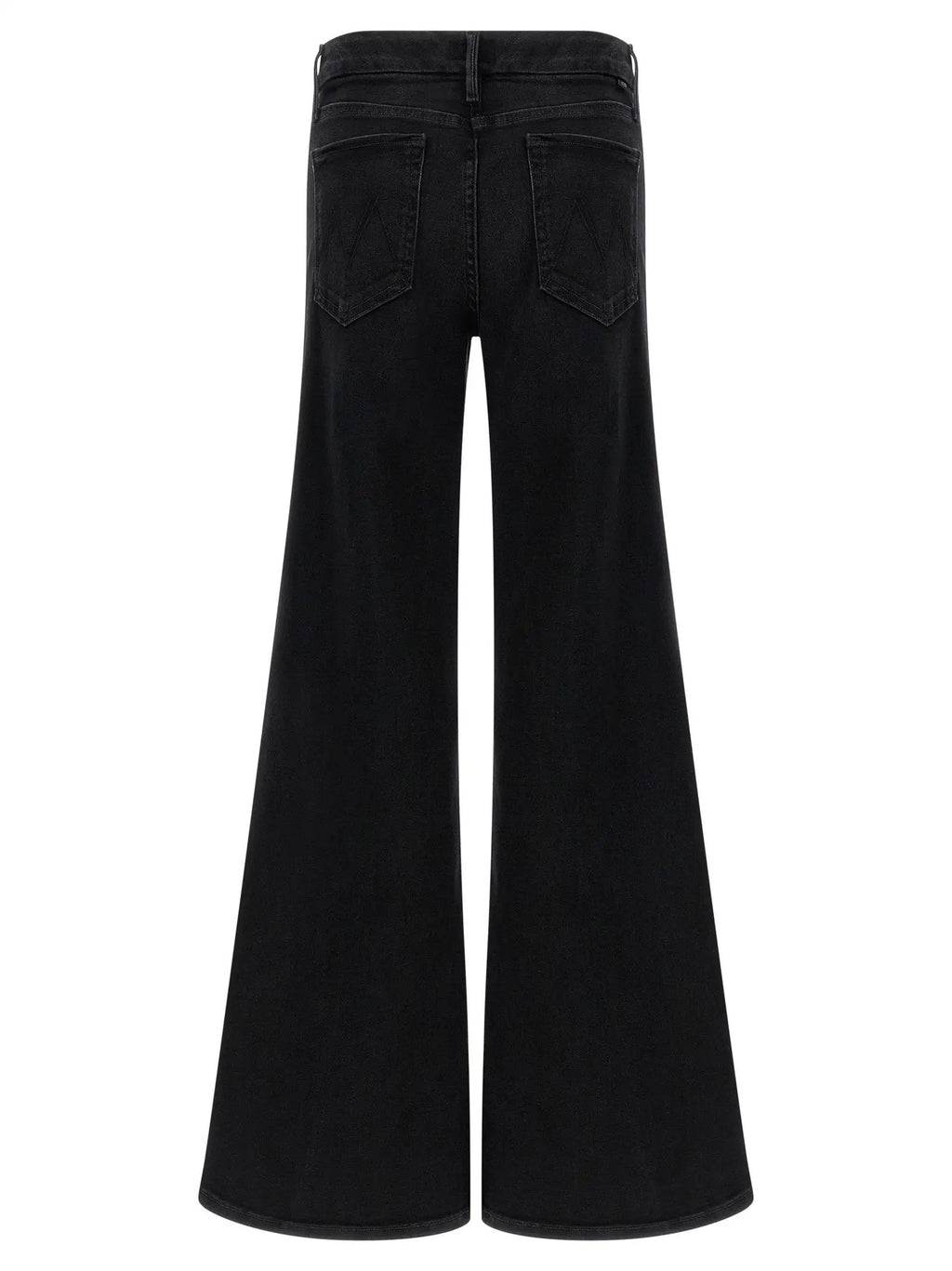 Jean évasé Mother Denim en coton noir
