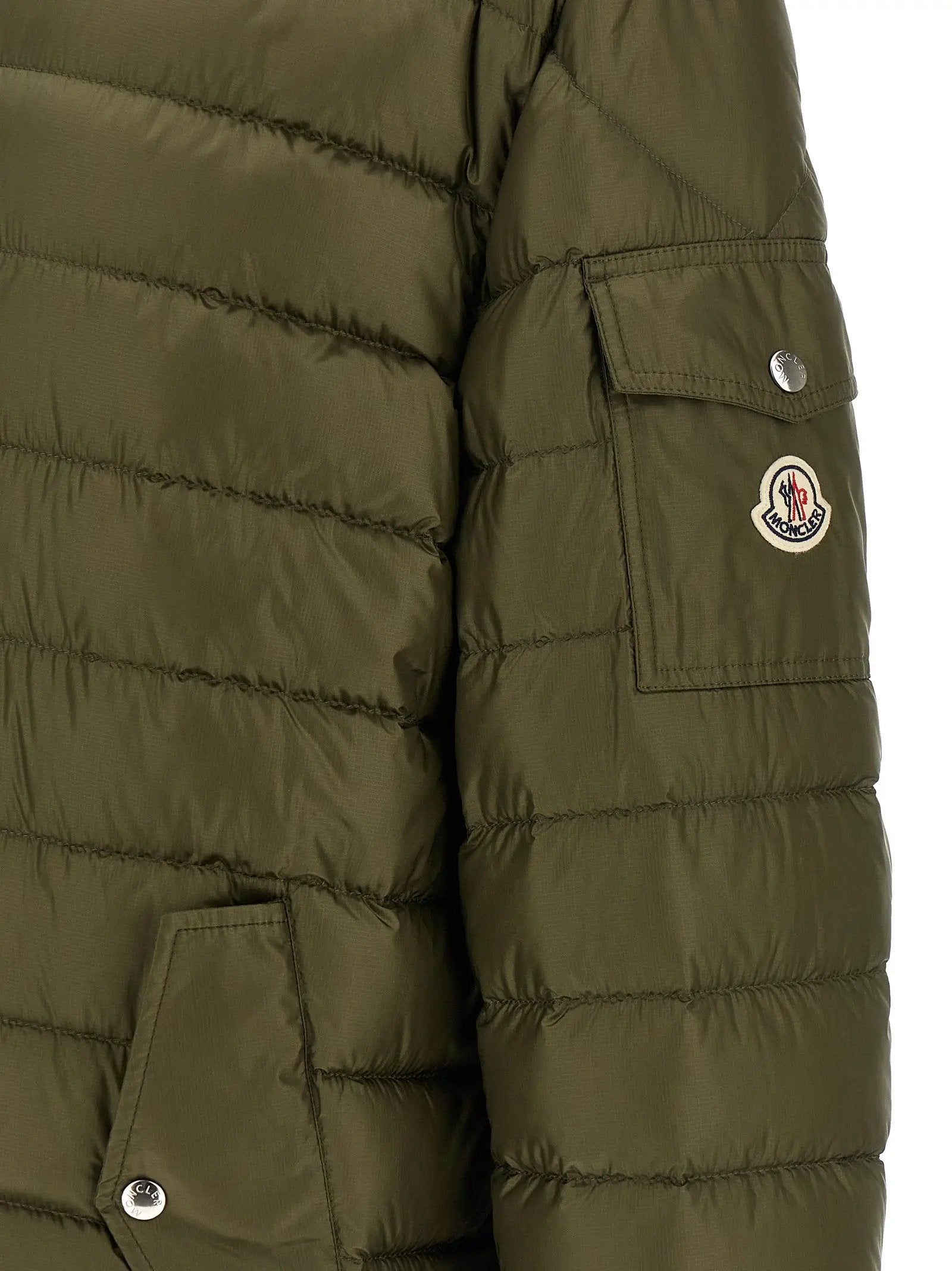 Moncler Bicolor Polyamide Parka