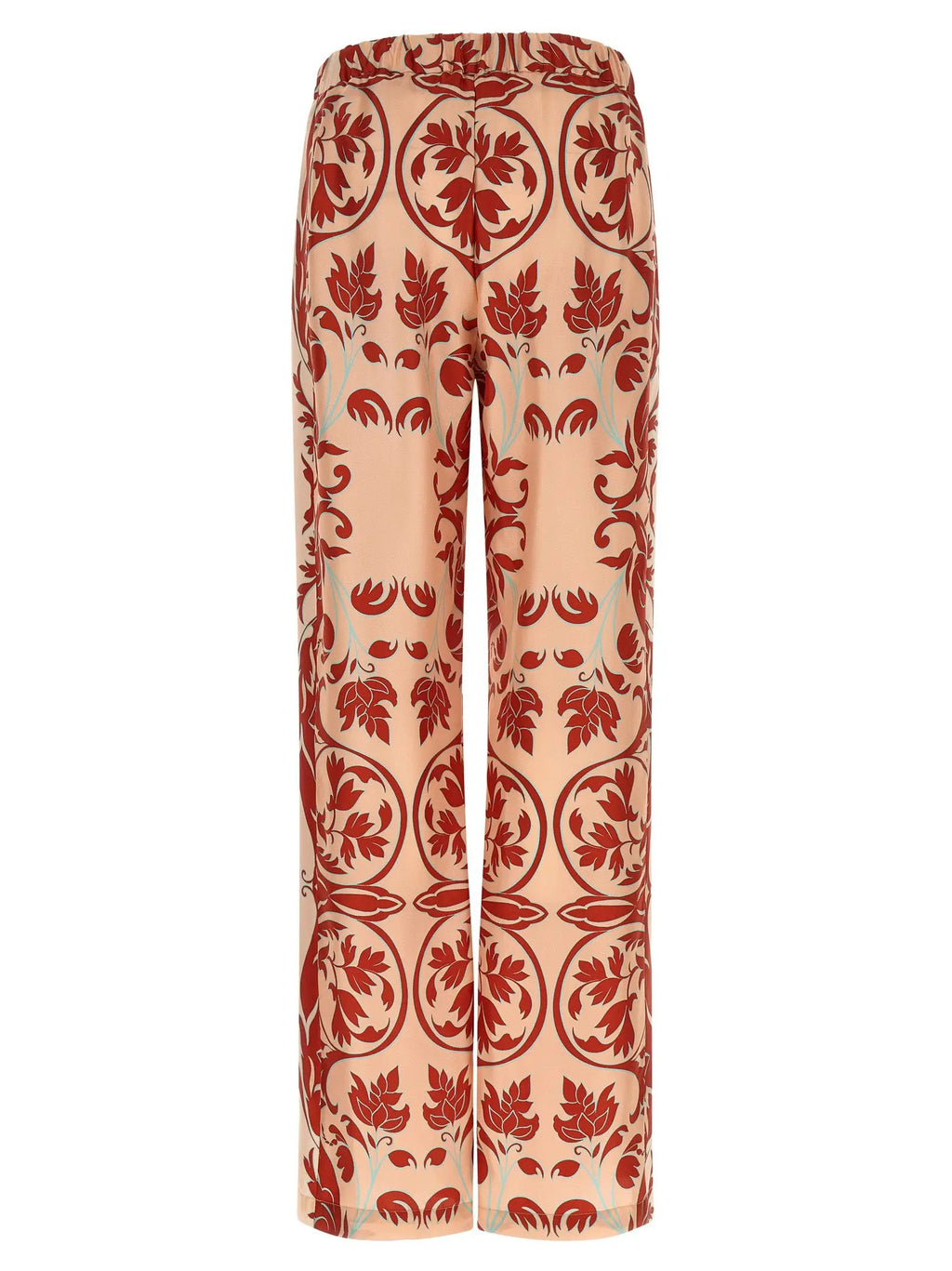 F.R.S. - FOR RESTLESS SLEEPERS Multicolor Silk Casual Pants