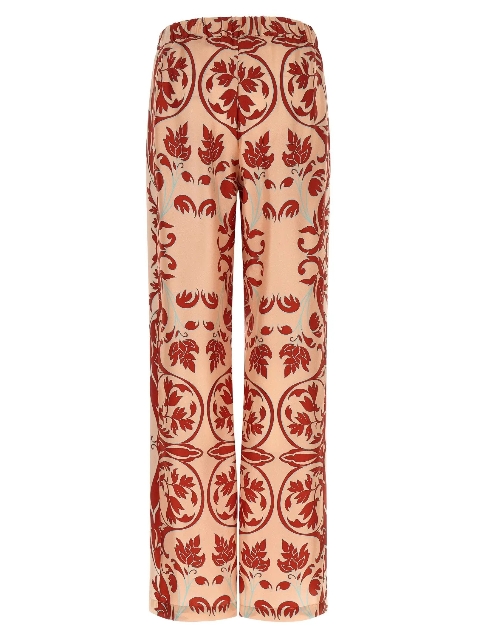 F.R.S. - FOR RESTLESS SLEEPERS Multicolor Silk Casual Pants