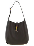 Saint Laurent Brown Calfskin Shoulder Bag