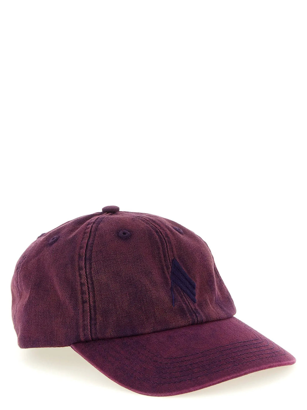 The Attico Purple Cotton Cap (Baseball Hat)
