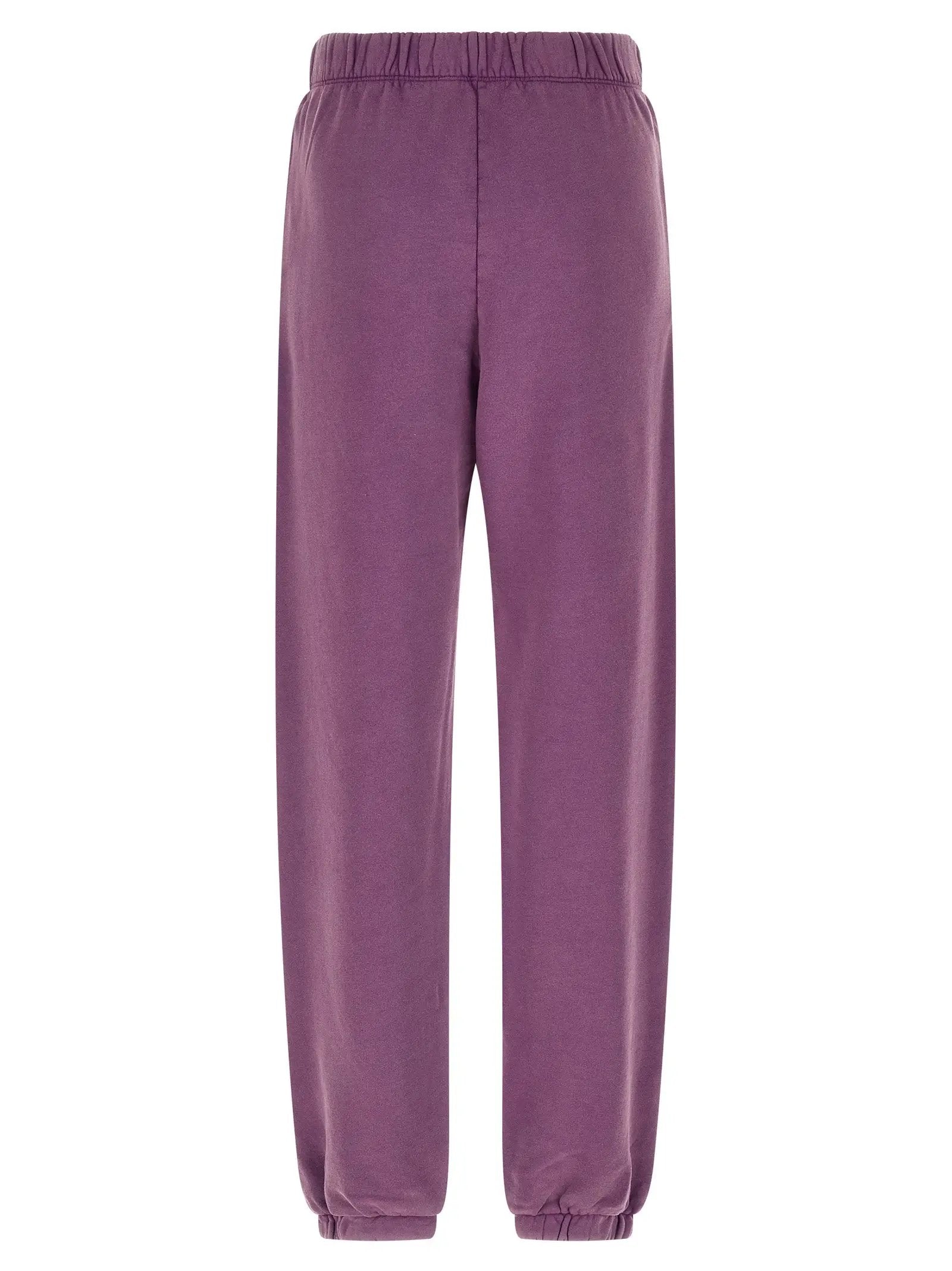 The Attico Purple Cotton Joggers (Workout Pants)