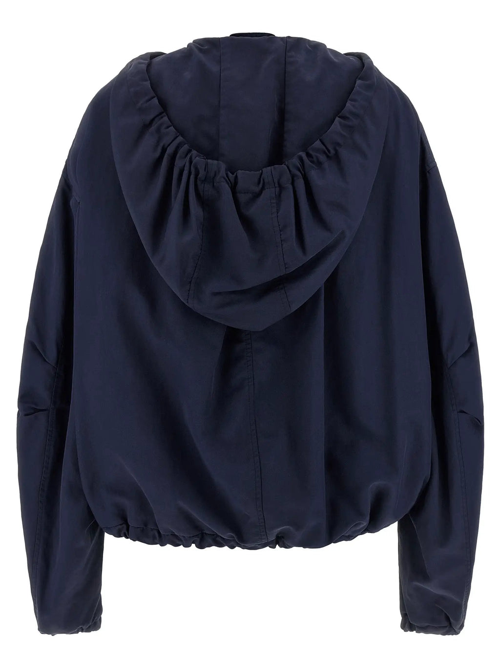 The Attico Blue Polyamide Bomber