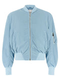 The Attico Blue Polyamide Bomber