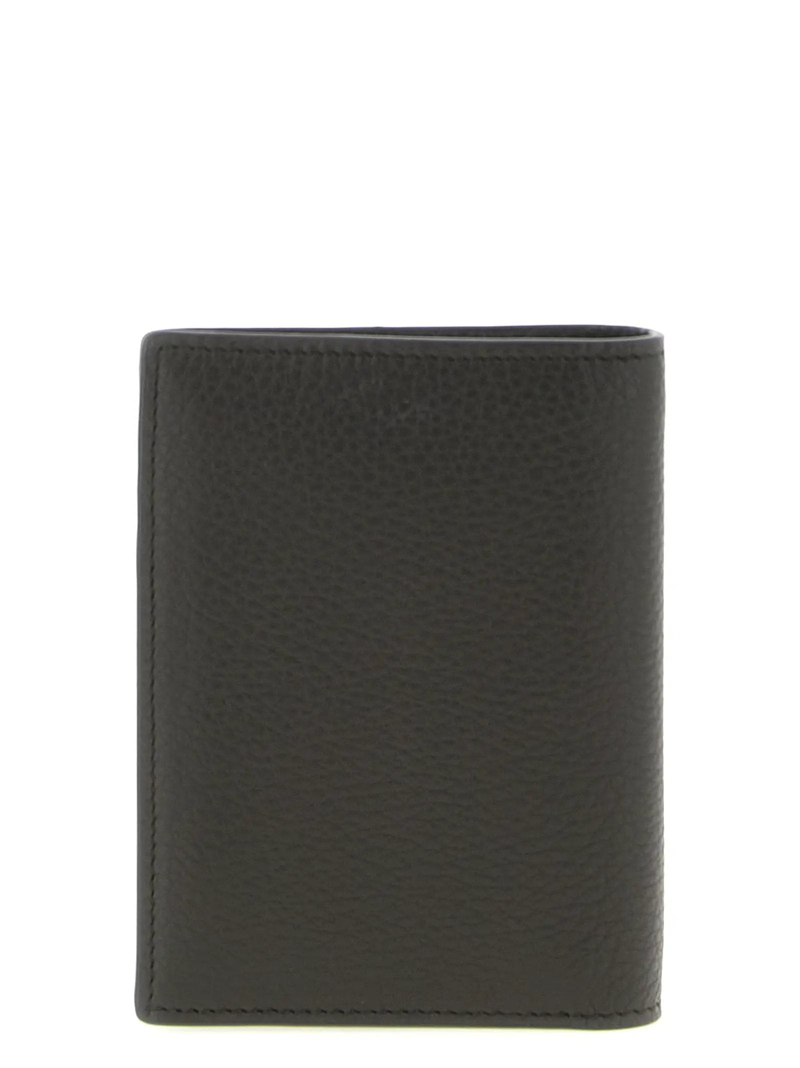 Saint Laurent Brown Calfskin Leather Wallet