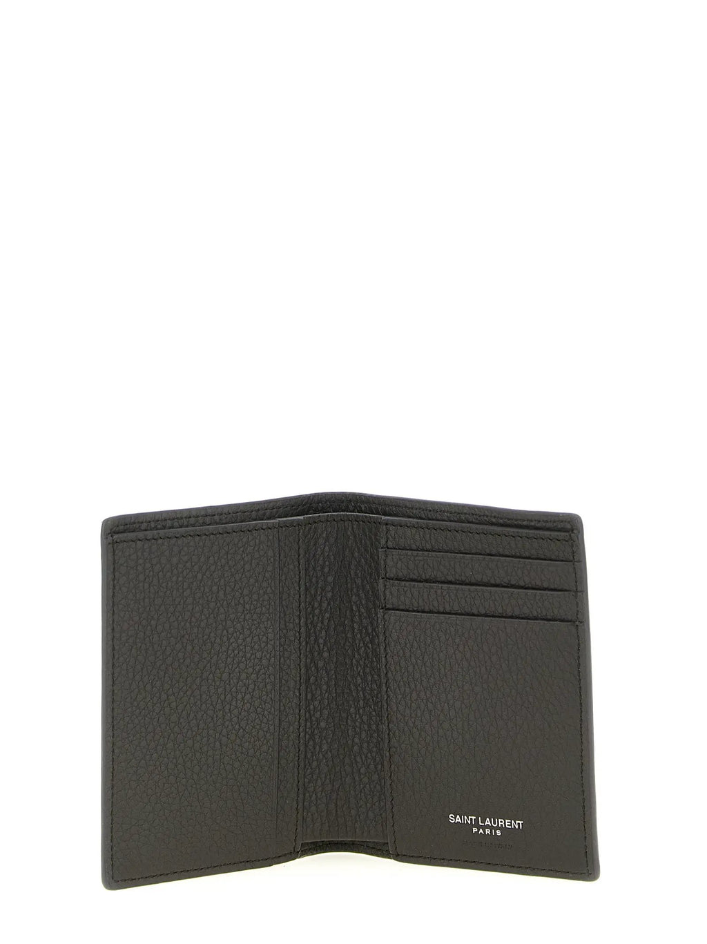 Saint Laurent Brown Calfskin Leather Wallet
