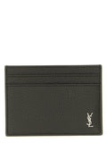 Saint Laurent Brown Calfskin Cardholder