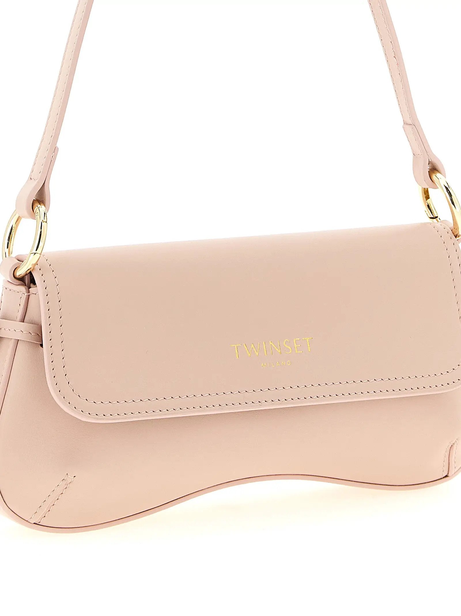 Twinset Multicolor Leather Shoulder Bag