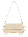 Twinset White Leather Shoulder Bag