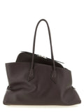 The Attico Brown Calfskin Shoulder Bag